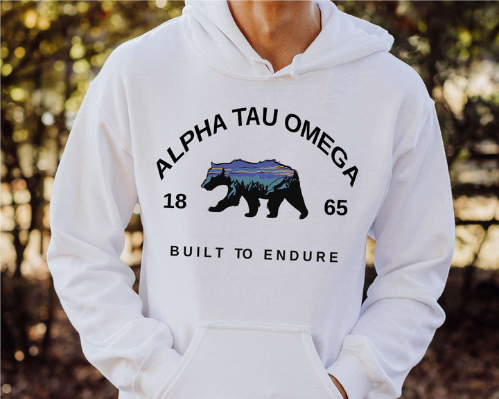 Alpha Tau Omega Built Different Fraternity Sweatshirt | ATO Hooded Sweatshirt | Alpha Tau Omega Sweatshirt | Fraternity Gift _ 6112g