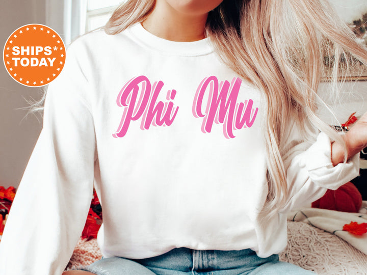 Phi Mu Charlotte Sorority Sweatshirt | Phi Mu Sweatshirt | Phi Mu Hoodie | Phi Mu  Merch | Big Little Reveal | Sorority Apparel