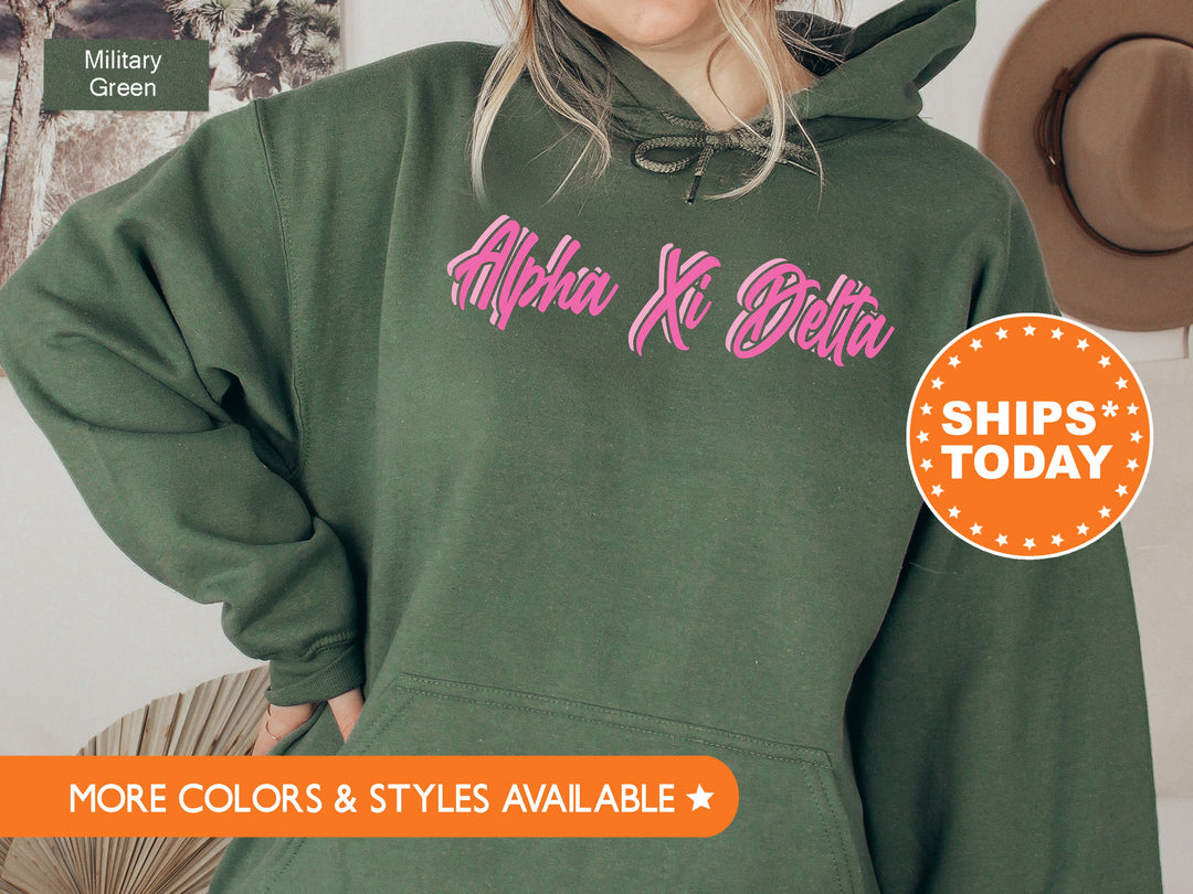 Alpha Xi Delta Charlotte Sorority Sweatshirt | Alpha Xi Delta Sweatshirt | Alpha Xi Sorority Crewneck | Big Little Gift | Sorority Merch
