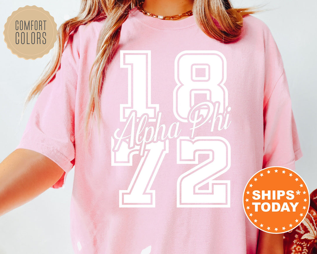 Alpha Phi Big Year Sorority T-Shirt | Alpha Phi Shirt | APHI Shirt | Big Little | Sorority Gifts | Sorority Apparel | Comfort Colors Tee _ 7233g