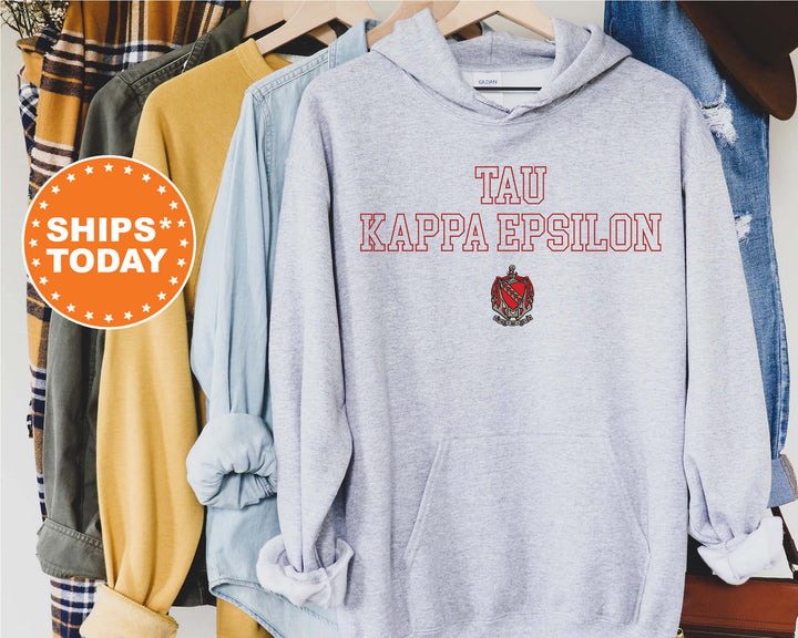 Tau Kappa Epsilon Iconic Tag Fraternity Sweatshirt | TKE Hoodie | College Greek Apparel | Bid Day Gift | TKE Crewneck Sweatshirt _ 11018g