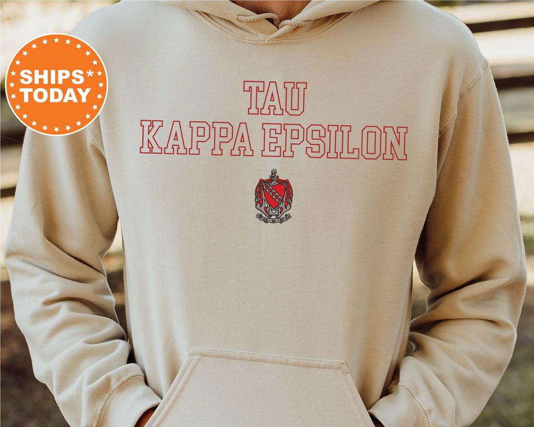 Tau Kappa Epsilon Iconic Tag Fraternity Sweatshirt | TKE Hoodie | College Greek Apparel | Bid Day Gift | TKE Crewneck Sweatshirt _ 11018g