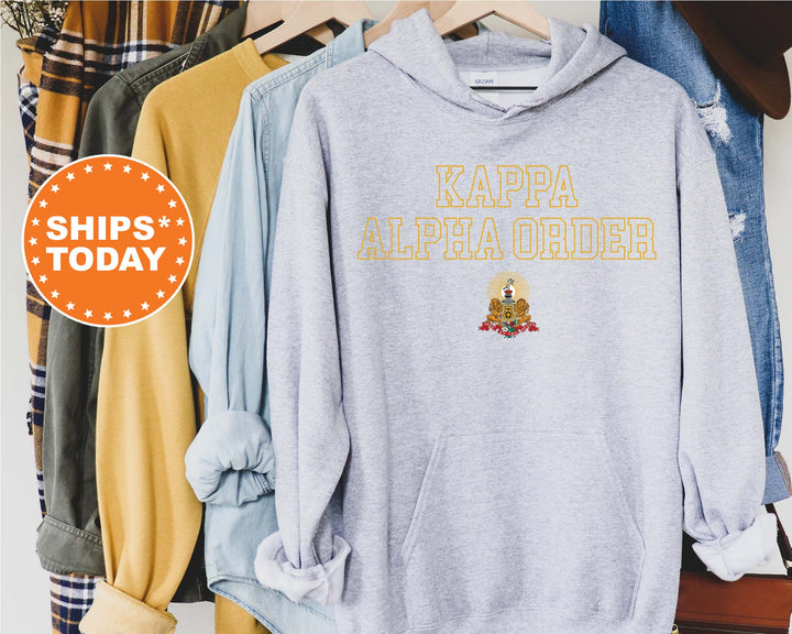 Kappa Alpha Order Iconic Tag Fraternity Sweatshirt | Kappa Alpha Hoodie | Greek Apparel | Bid Day Gift | Kappa Alpha Crewneck _ 11001g