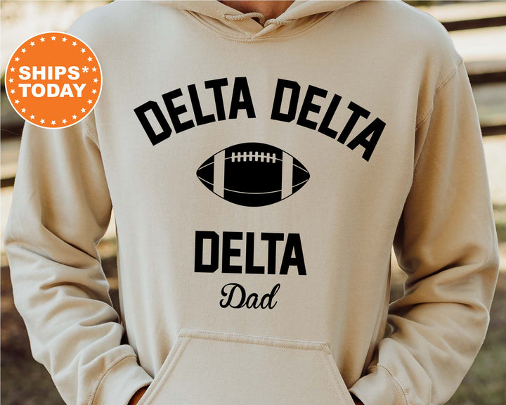 Delta Delta Delta Dad's Weekend Sorority Sweatshirt | Tri Delta Hoodie | Gift For Sorority Dad | Tri Delta Sweatshirt | Big Little _ 8174g