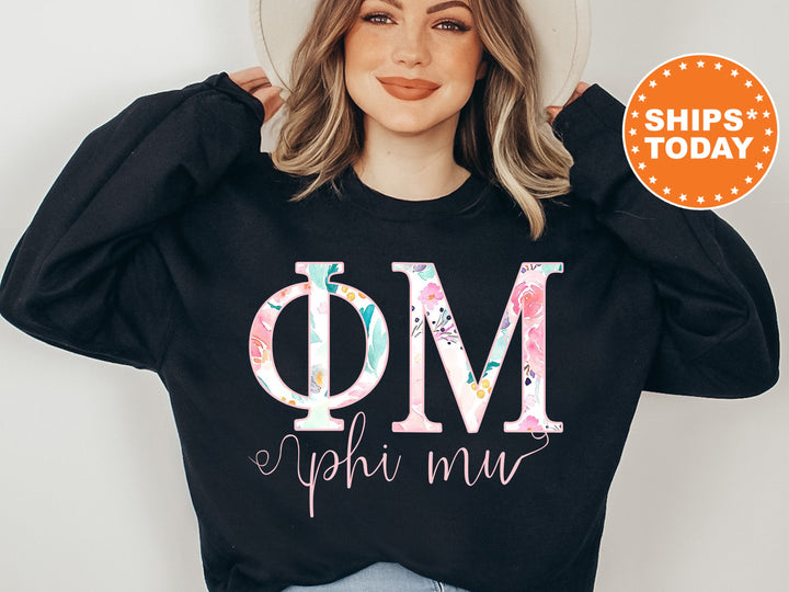 Phi Mu Simply Paisley Sorority Sweatshirt | Phi Mu Sweatshirt | Phi Mu Greek Letters | Big Little Reveal | Phi Mu Sorority Hoodie