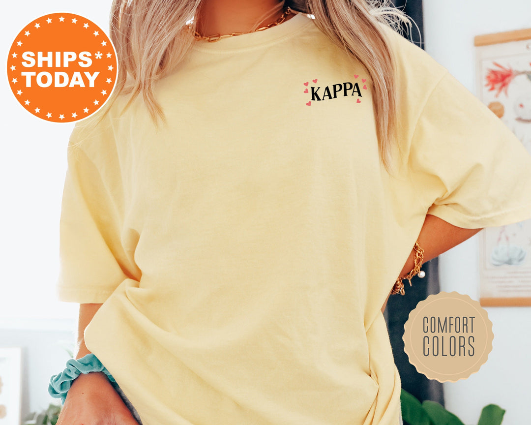 Kappa Kappa Gamma Balloon Bliss Sorority T-Shirt | Sorority Gifts | Big Little Shirt | Kappa Comfort Colors Shirt _ 13701g