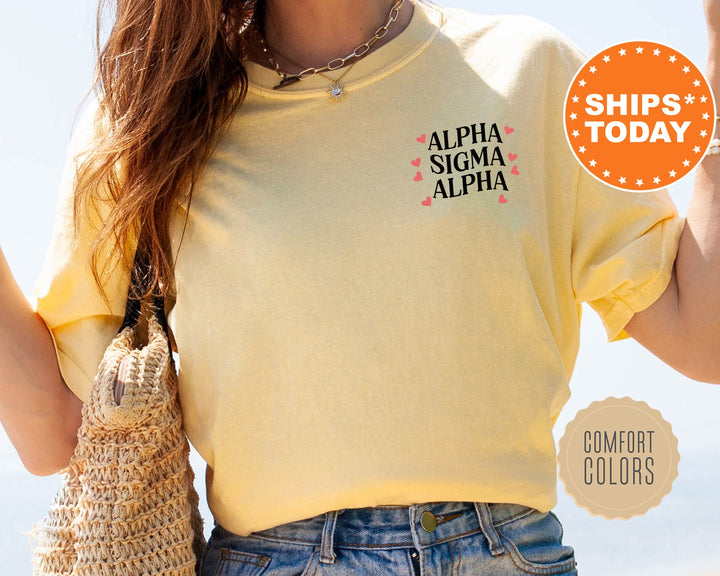 Alpha Sigma Alpha Balloon Bliss Sorority T-Shirt | Sorority Apparel | Big Little Reveal Gift | Comfort Colors Shirt _ 13690g