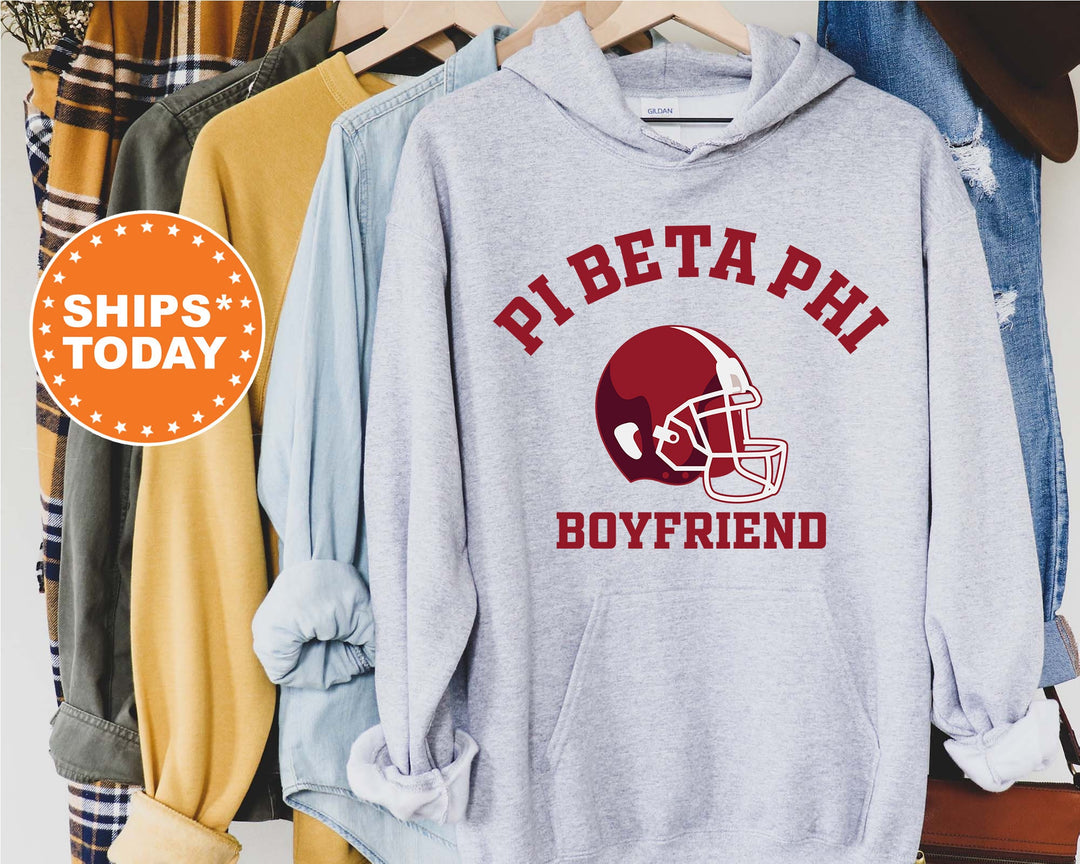 Pi Beta Phi Gameday Boyfriend Sorority Sweatshirt | Pi Phi Boyfriend Sweatshirt | College Gameday Sweatshirt | Gifts For Boyfriend _ 8210g