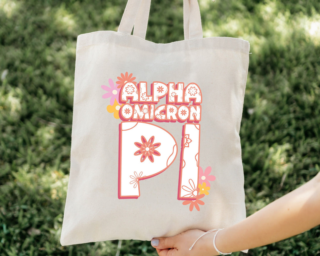 Alpha Omicron Pi LilyLovely Sorority Tote Bag | Alpha O Sorority Bag | AOPI Tote Bag | Big Little Gift | Bid Day | Sorority Gifts _ 15031g