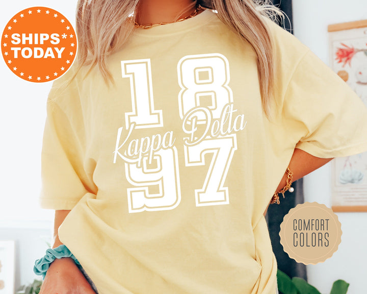 Kappa Delta Big Year Sorority T-Shirt | Kappa Delta Shirt | Big Little | Kay Dee Sorority Apparel | Sorority Gifts | Comfort Colors Tee _ 7244g