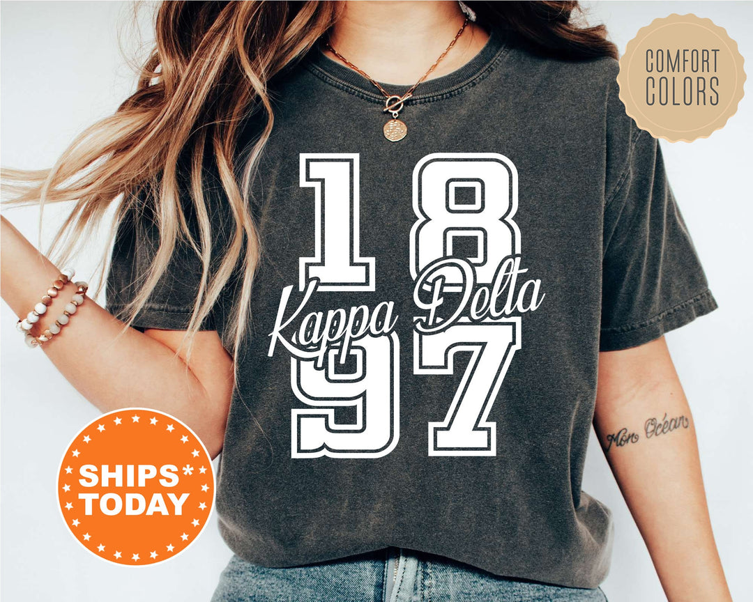 Kappa Delta Big Year Sorority T-Shirt | Kappa Delta Shirt | Big Little | Kay Dee Sorority Apparel | Sorority Gifts | Comfort Colors Tee _ 7244g