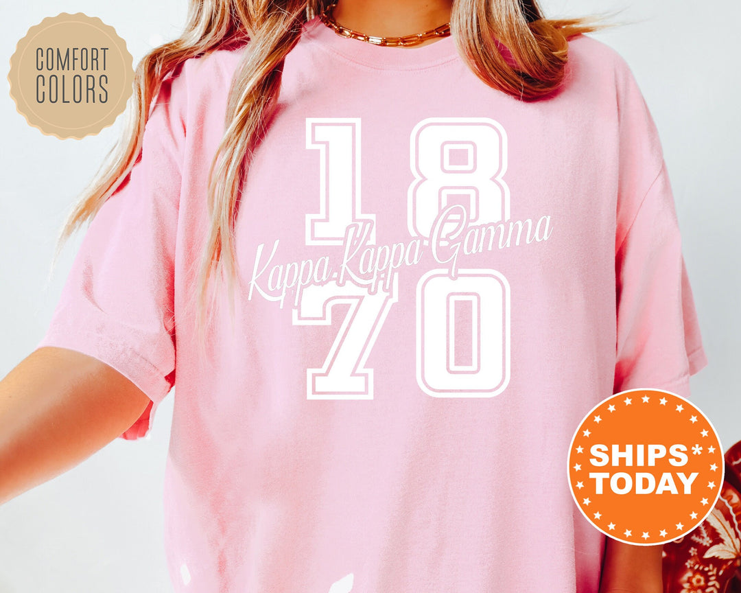 Kappa Kappa Gamma Big Year Sorority T-Shirt | Kappa Kappa Gamma Shirt | Big Little Sorority Gifts | Greek Apparel | Comfort Colors Tee _ 7245g