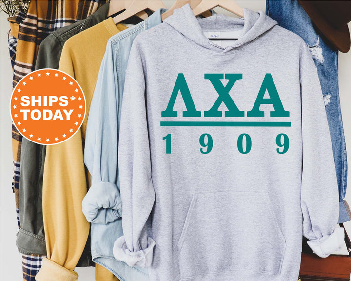 Lambda Chi Alpha Lettered Basic Fraternity Sweatshirt