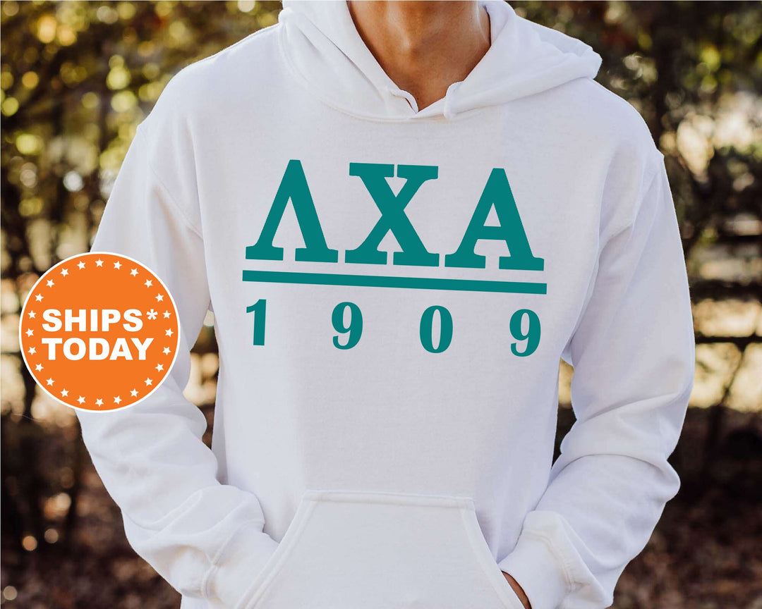 Lambda Chi Alpha Lettered Basic Fraternity Sweatshirt