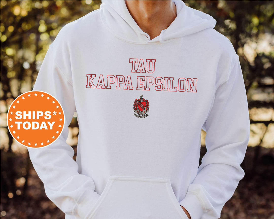 Tau Kappa Epsilon Iconic Tag Fraternity Sweatshirt | TKE Hoodie | College Greek Apparel | Bid Day Gift | TKE Crewneck Sweatshirt _ 11018g