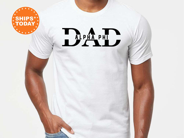 Alpha Phi Proud Dad Sorority T-Shirt | Alpha Phi Dad Comfort Colors Shirt | Sorority Gifts | APHI Sorority Dad Shirt | Gift For Dad _ 8039g