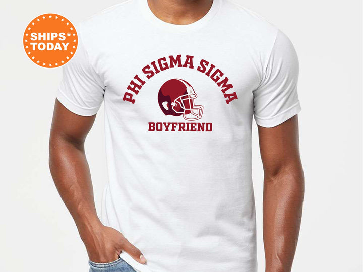 Phi Sigma Sigma Gameday Boyfriend Sorority T-Shirt | Phi Sig Boyfriend Shirt | Greek Apparel | Gameday Shirt | Gifts For Boyfriend _ 8209g