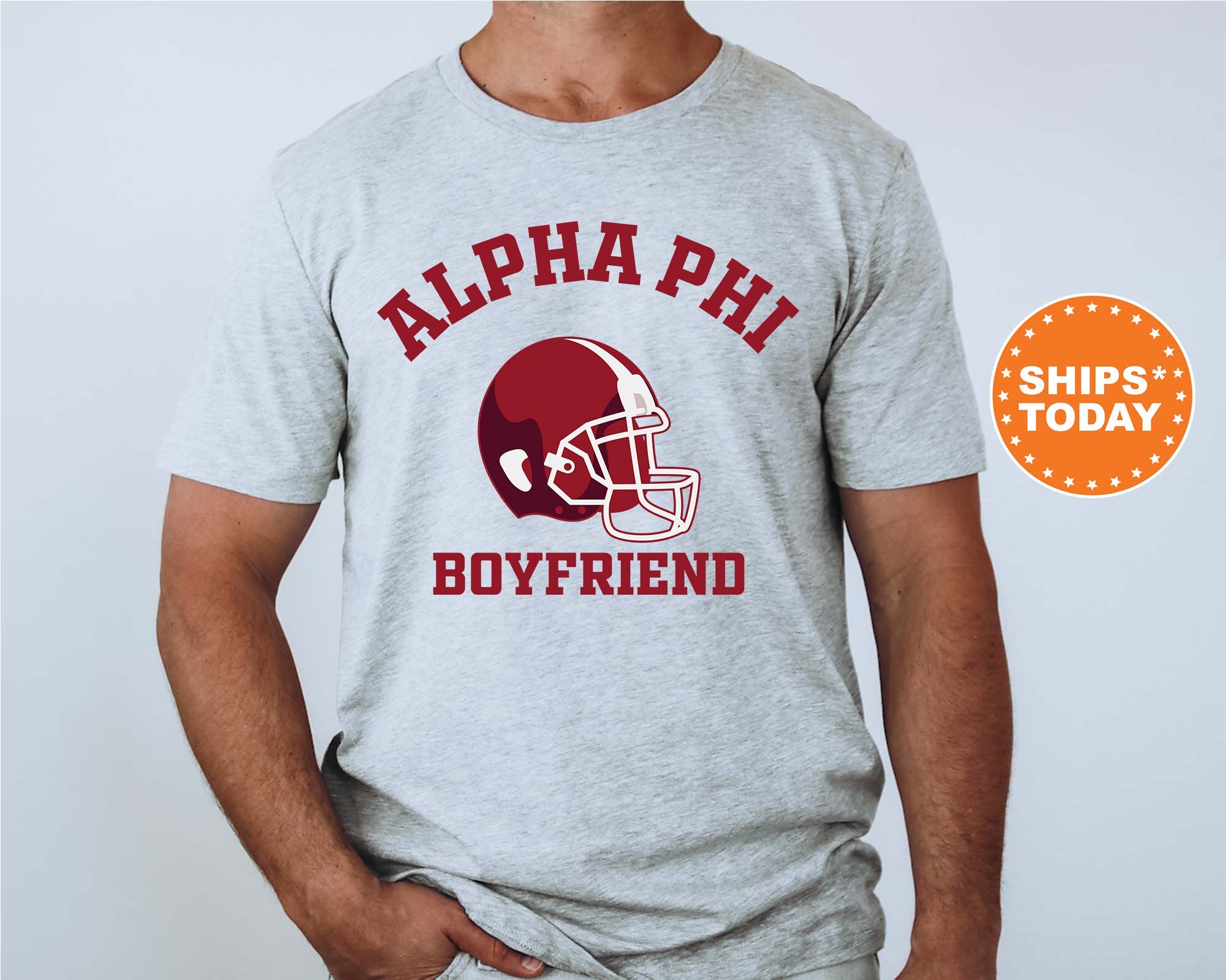 Alpha phi boyfriend on sale shirt