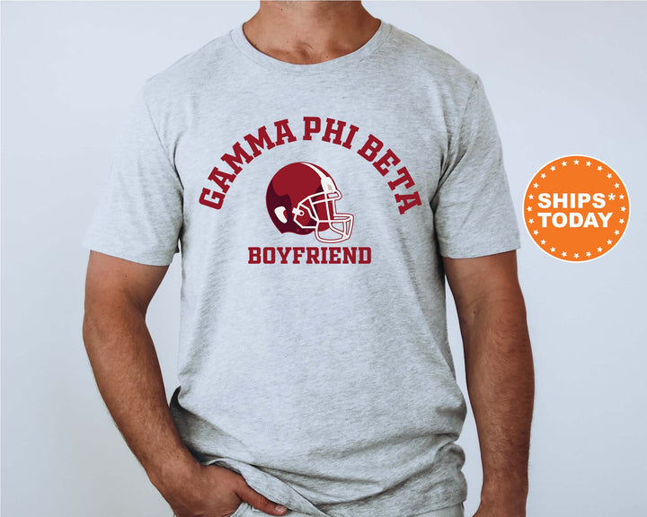 Gamma Phi Beta Gameday Boyfriend Sorority T-Shirt | Gamma Phi Boyfriend Shirt | Greek Apparel | Gameday Shirt | Gifts For Boyfriend _ 8204g
