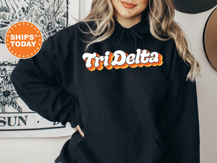 Delta Delta Delta Beachside Sorority Sweatshirt | Tri Delta Sorority Reveal | Big Little Gift | Sorority Merch | Greek Sweatshirt _ 10285g