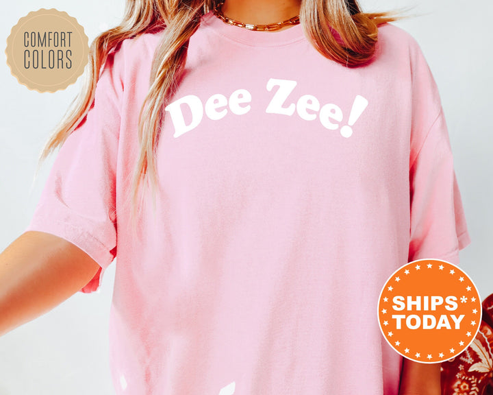 Delta Zeta Exclamation Point Comfort Colors Sorority T-Shirt | Delta Zeta Sorority Apparel | Big Little Reveal Shirt | Dee Zee Merch _ 7137g