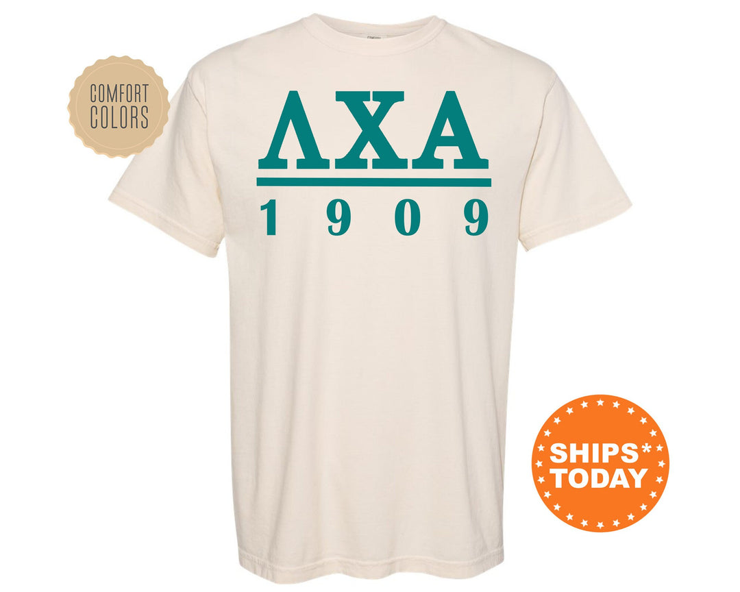 Lambda Chi Alpha Lettered Basic Fraternity T-Shirt