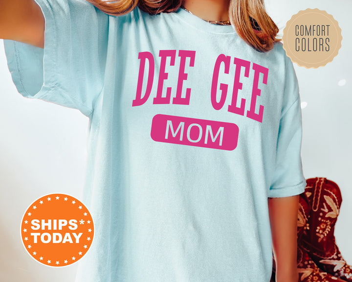 Delta Gamma Proud Mom Sorority T-Shirt | Dee Gee Comfort Colors Tee | Delta Gamma Mom Shirt | Big Little Family Shirt | Mother's Day Gift _ 16261g