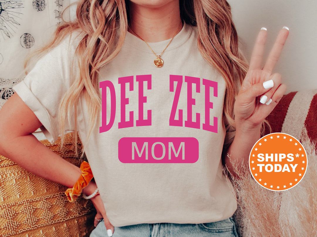 Delta Zeta Proud Mom Sorority T-Shirt | Dee Zee Comfort Colors Tee | Delta Zeta Mom Shirt | Big Little Family Shirt | Mother's Day Gift _ 16263g