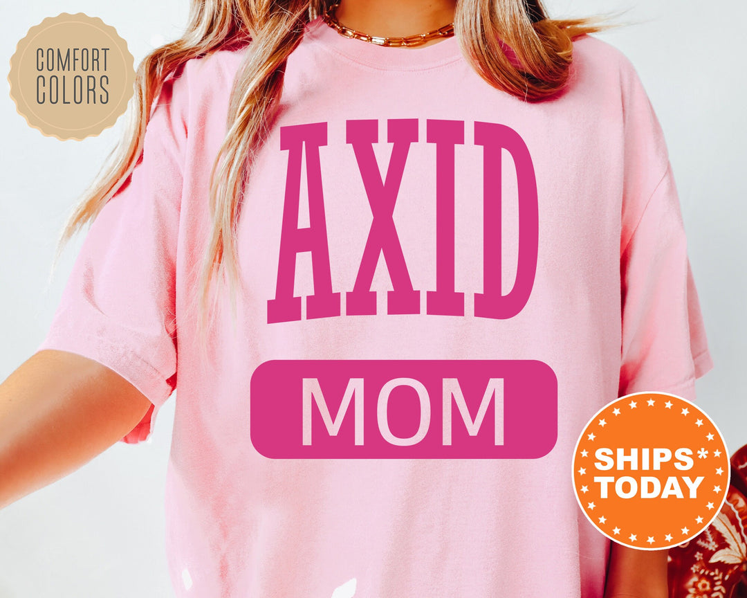 Alpha Xi Delta Proud Mom Sorority T-Shirt | AXID Comfort Colors Tee | Alpha Xi Mom Shirt | Big Little Family Shirt | Mother's Day Gift _ 16258g