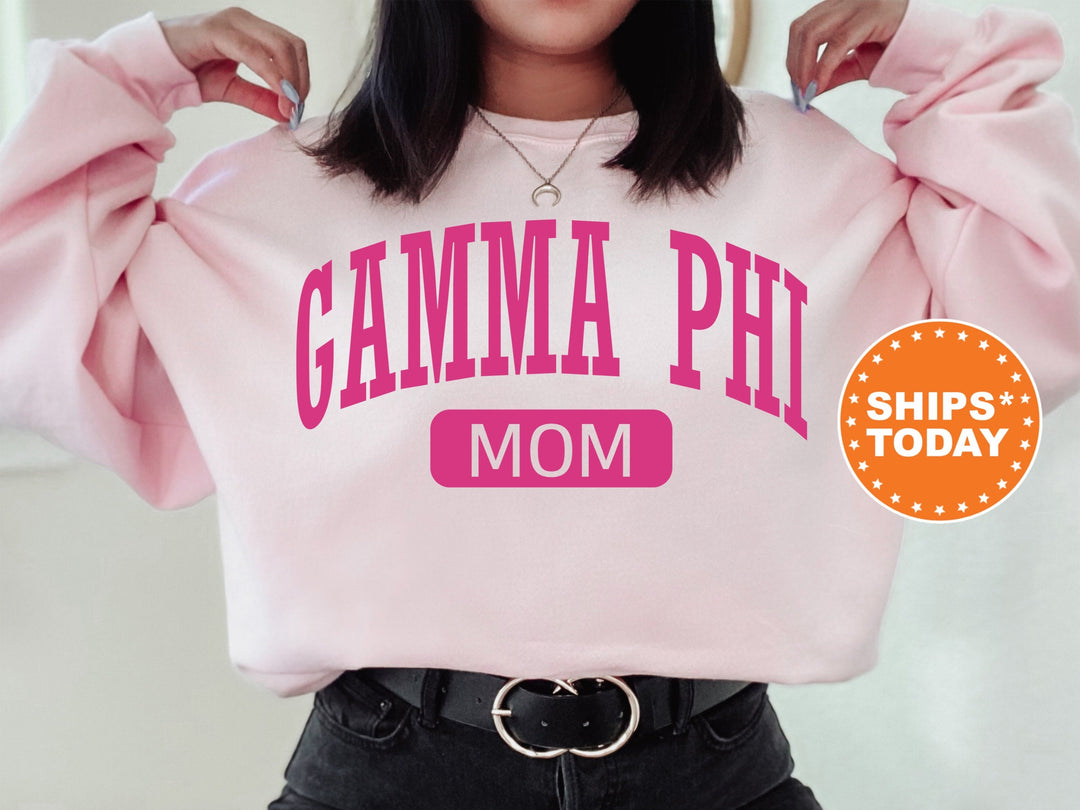 Gamma Phi Beta Proud Mom Sorority Sweatshirt | Gamma Phi Mom Sweatshirt | GPHI Sorority Gifts | Big Little Family | Gifts For Sorority Mom