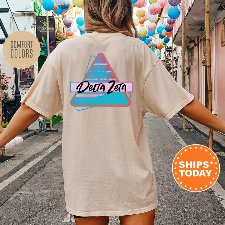 Delta Zeta Islander Sorority T-Shirt | Dee Zee Comfort Colors Shirt | Big Little Reveal Shirt | Sorority Gifts | Greek Life Shirt _ 13515g