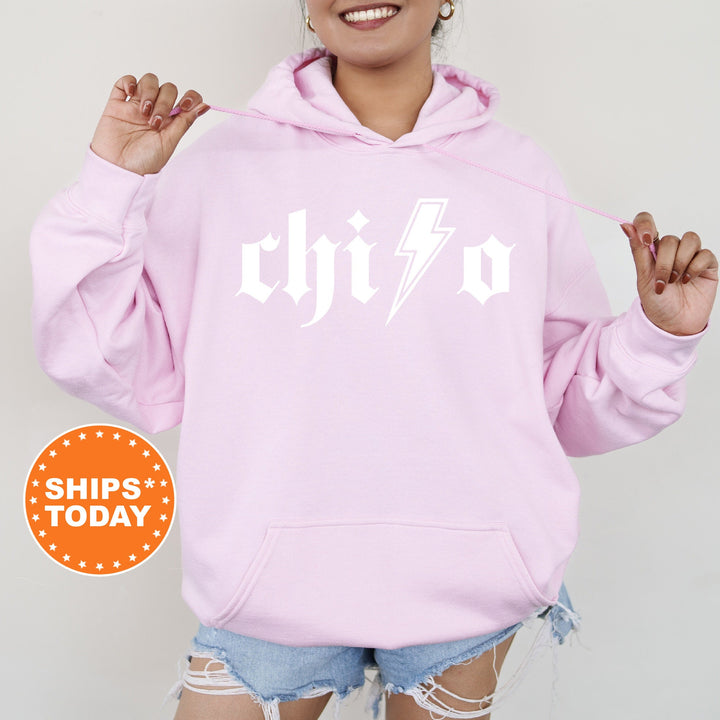 Chi Omega Flash Sorority Sweatshirt | Chi O Sorority Crewneck | Sorority Merch | Chi Omega Sorority Gifts | Big Little Reveal | Bid Day Gift