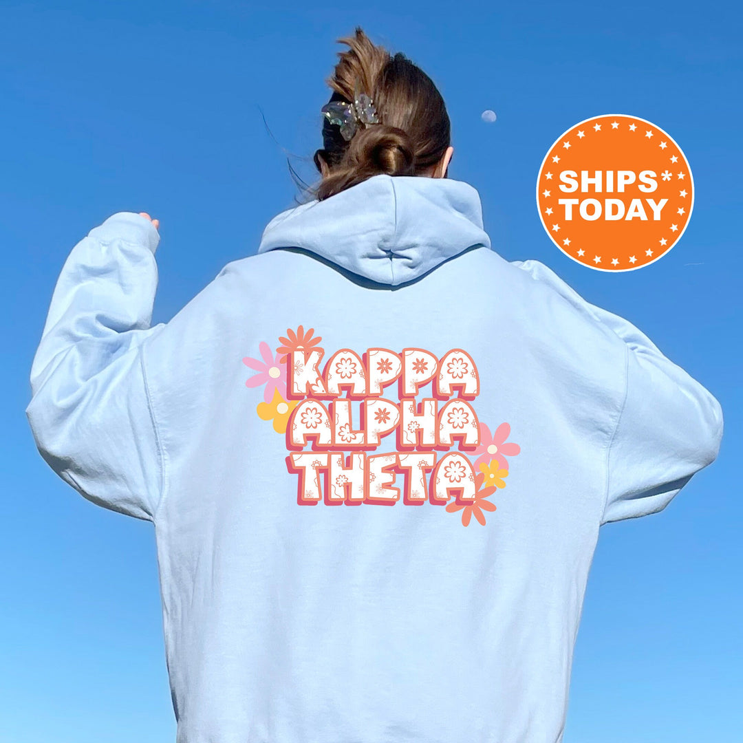 Kappa Alpha Theta Allure Sorority Sweatshirt | THETA Floral Sweatshirt | Sorority Merch | Big Little Reveal Gift | Custom Sorority Crewneck