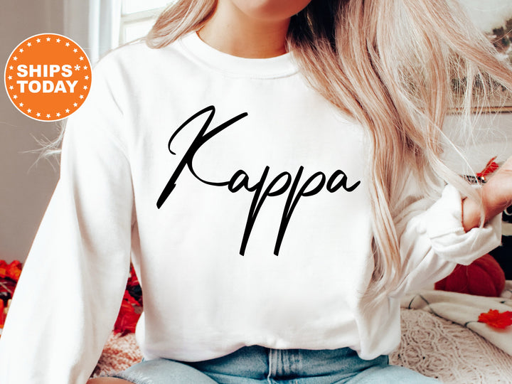 Kappa Kappa Gamma Nickname Sorority Sweatshirt | Kappa Sorority Apparel | Big Little Reveal | Sorority Merch | College Greek Apparel