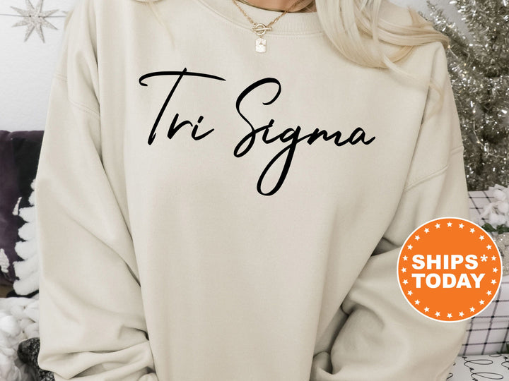 Sigma Sigma Sigma Nickname Sorority Sweatshirt | Tri Sigma Sorority Apparel | Big Little Reveal | Sorority Merch | College Apparel
