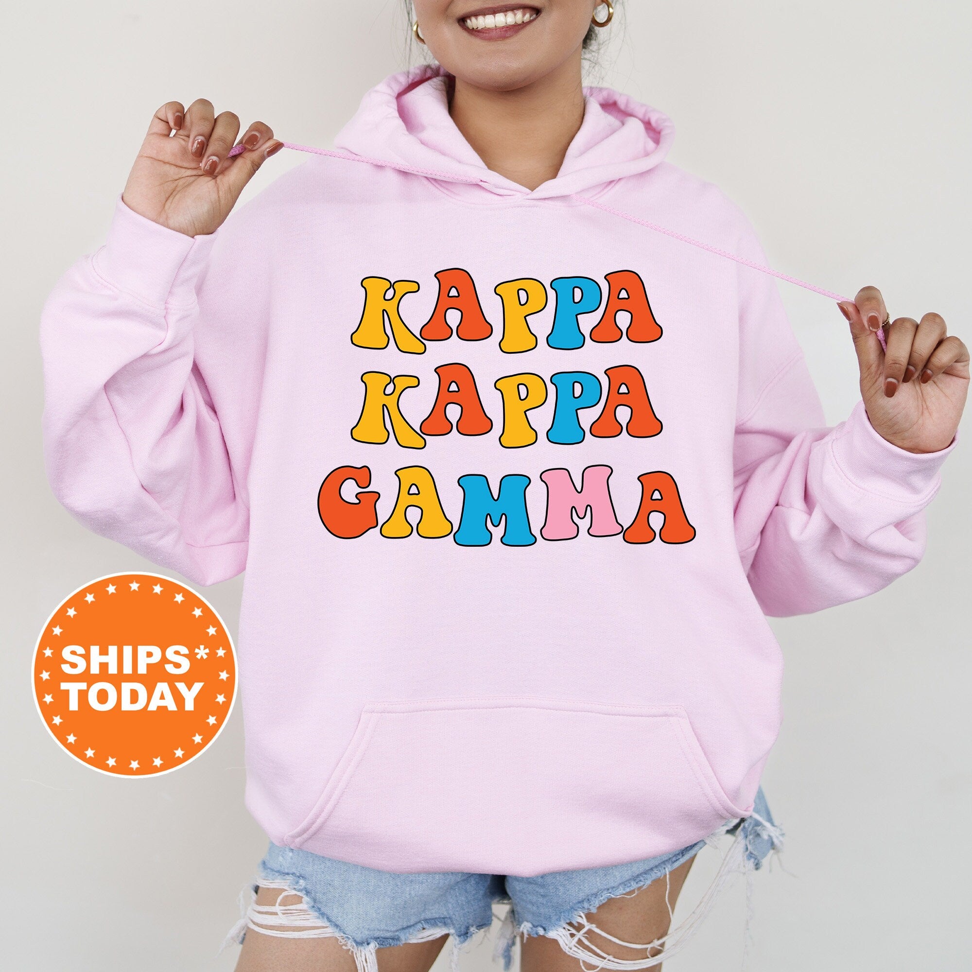 Kappa pink sweatshirt best sale