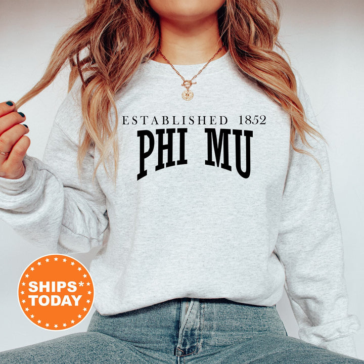 Phi Mu Founding Sorority Sweatshirt | Phi Mu Sweatshirt | Phi Mu Hoodie | Sorority Merch | Big Little Reveal | Sorority Apparel _ 5460g