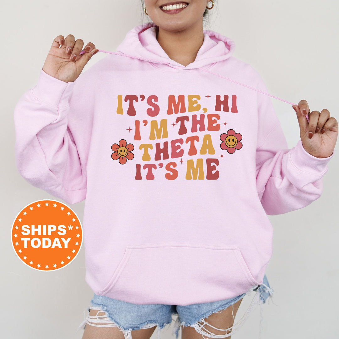 It's Me Hi I'm The Theta It's Me | Kappa Alpha Theta Azalea Sorority Sweatshirt | Sorority Apparel | Big Little Sorority Reveal _ 15866g