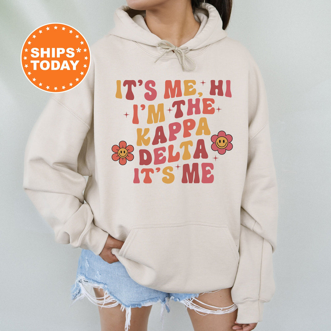 It's Me Hi I'm The Kappa Delta It's Me | Kappa Delta Azalea Sorority Sweatshirt | Sorority Apparel | Big Little Sorority Gifts _ 15867g