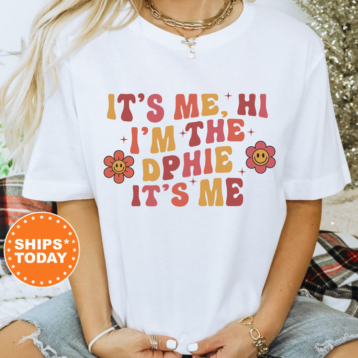 It's Me Hi I'm The DPHIE It's Me | Delta Phi Epsilon Azalea Sorority T-Shirt | DPHIE Comfort Colors Shirt | College Greek Apparel _ 15863g