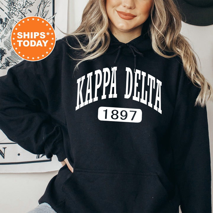 Kappa Delta Athletic Sorority Sweatshirt | Kay Dee Merch | Sorority Gift | Kappa Delta Hoodie | Big Little Reveal | Sorority Gift