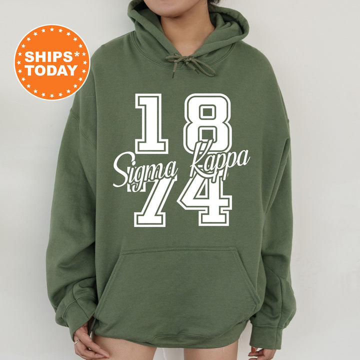 Sigma Kappa Big Year Sorority Sweatshirt | Sig Kap Merch | Big Little Reveal | Greek Apparel | Sigma Kappa Hoodie | Bid Day Gifts _ 7250g