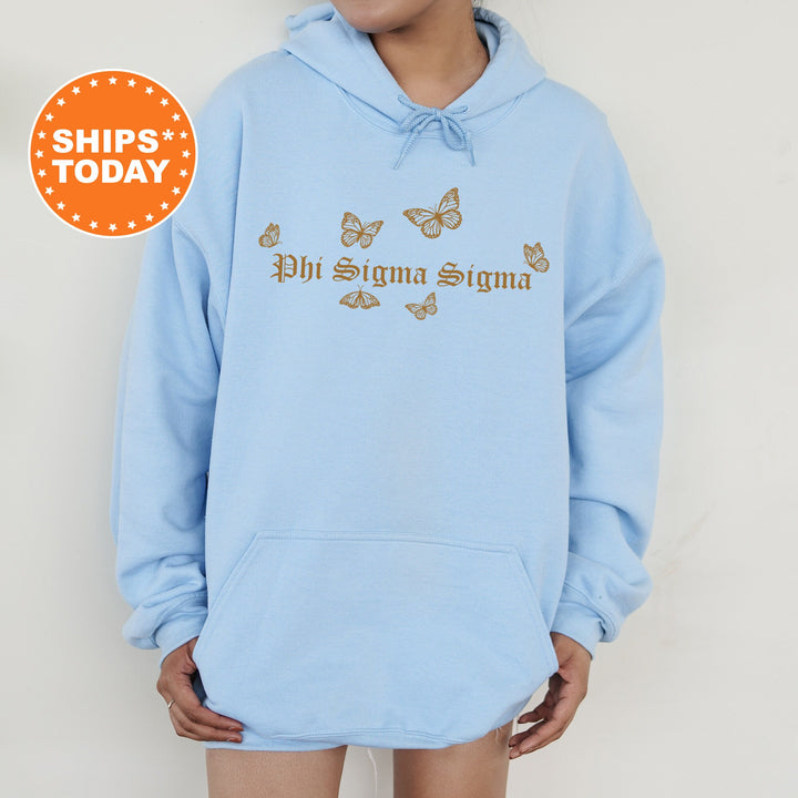 Phi Sigma Sigma Goldie Sorority Sweatshirt | Phi Sig Sorority Merch | Big Little Reveal | Phi SIg Sorority Gift | College Sweatshirt