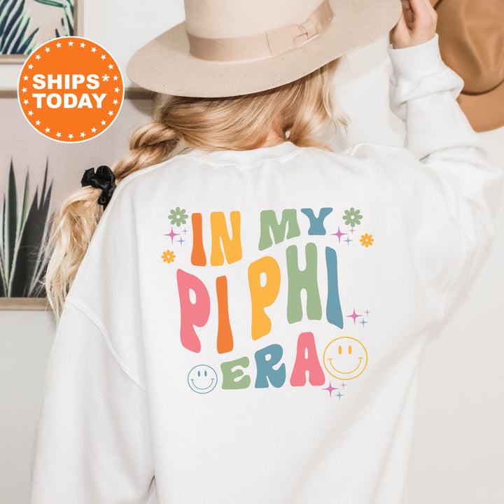 In My Pi Phi Era | Pi Beta Phi Rockin' Sorority Sweatshirt | Sorority Merch | Big Little Reveal Gift | Custom Greek Apparel