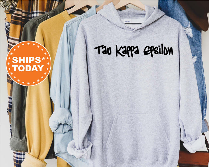 Tau Kappa Epsilon Painted Fraternity Sweatshirt | TKE Fraternity Apparel | Greek Life Sweatshirt | Fraternity Gift | College Apparel _ 6475g