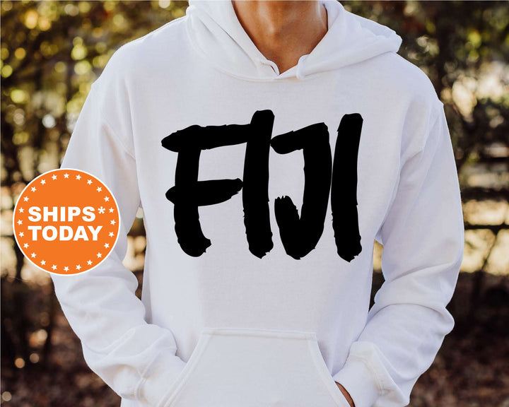 FIJI Painted Fraternity Sweatshirt | Phi Gamma Delta Fraternity Apparel | Greek Life Sweatshirt | Fraternity Gift | College Apparel _ 6458g