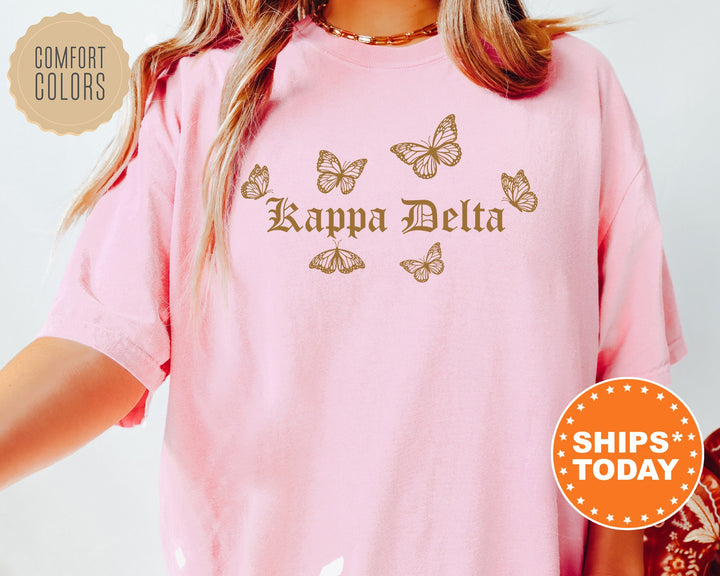Kappa Delta Goldie Sorority T-Shirt | Kappa Delta Comfort Colors Shirt | Sorority Apparel | Big Little Reveal Shirt | Sorority Gifts _ 9482g
