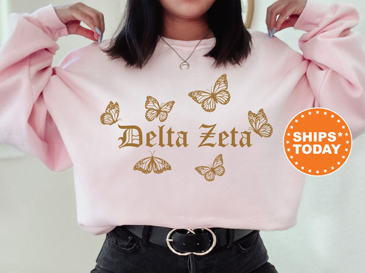 Delta Zeta Goldie Sorority Sweatshirt | Dee Zee Sorority Merch | Big Little Reveal | Delta Zeta Sorority Gifts | College Sweatshirt