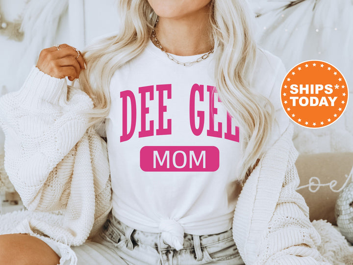 Delta Gamma Proud Mom Sorority T-Shirt | Dee Gee Comfort Colors Tee | Delta Gamma Mom Shirt | Big Little Family Shirt | Mother's Day Gift _ 16261g