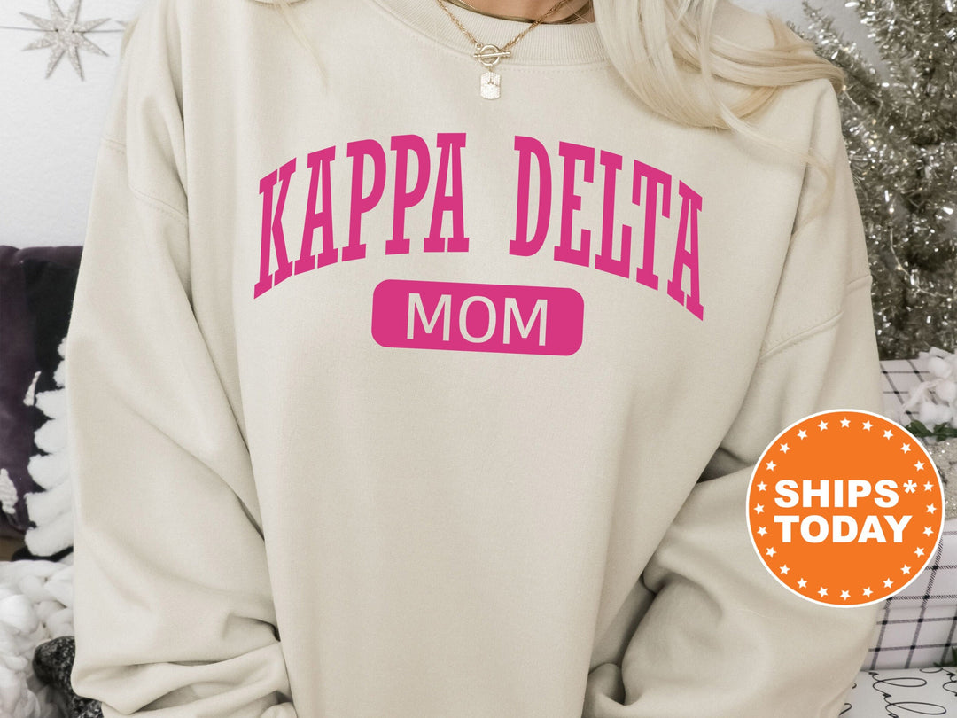 Kappa Delta Proud Mom Sorority Sweatshirt | Kappa Delta Mom Sweatshirt | Kay Dee Sorority Gifts | Big Little Family | Gifts For Sorority Mom